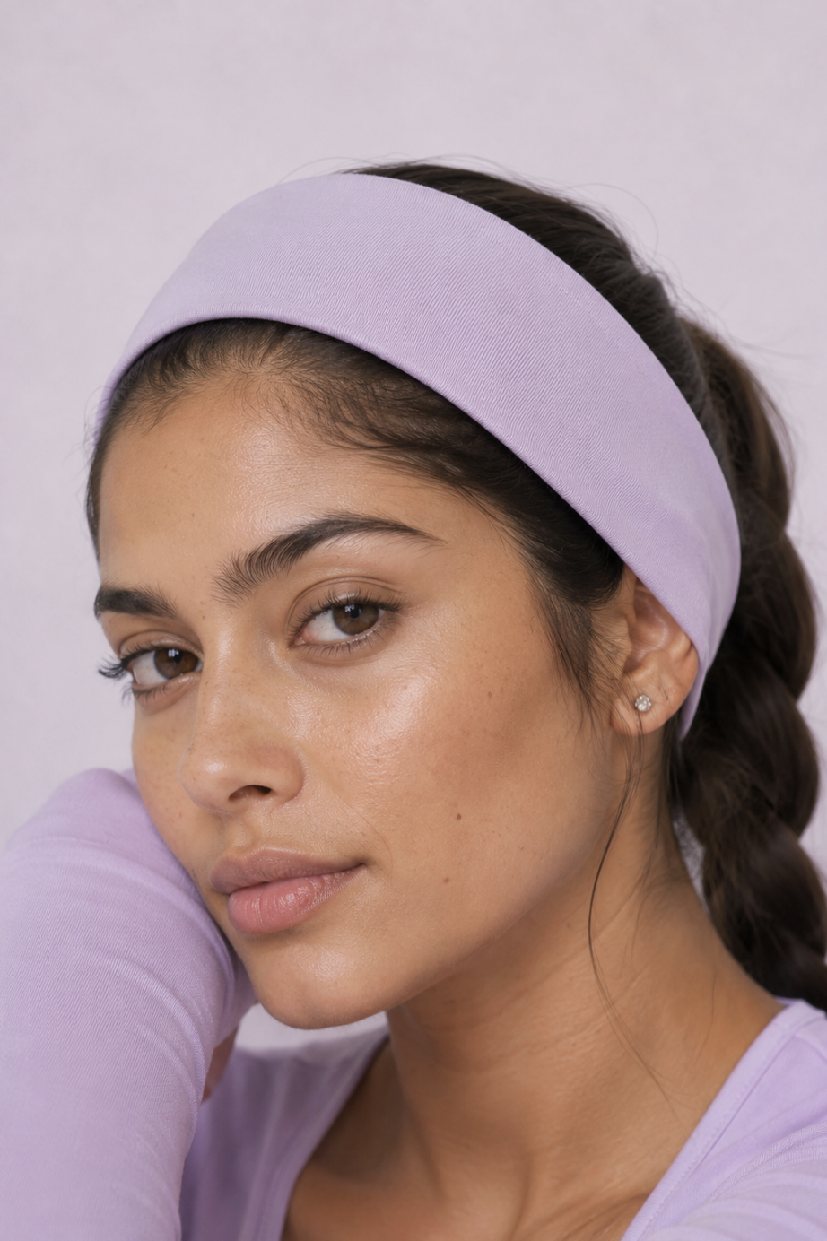 Wonderband non-slip headband in Lavender Haze