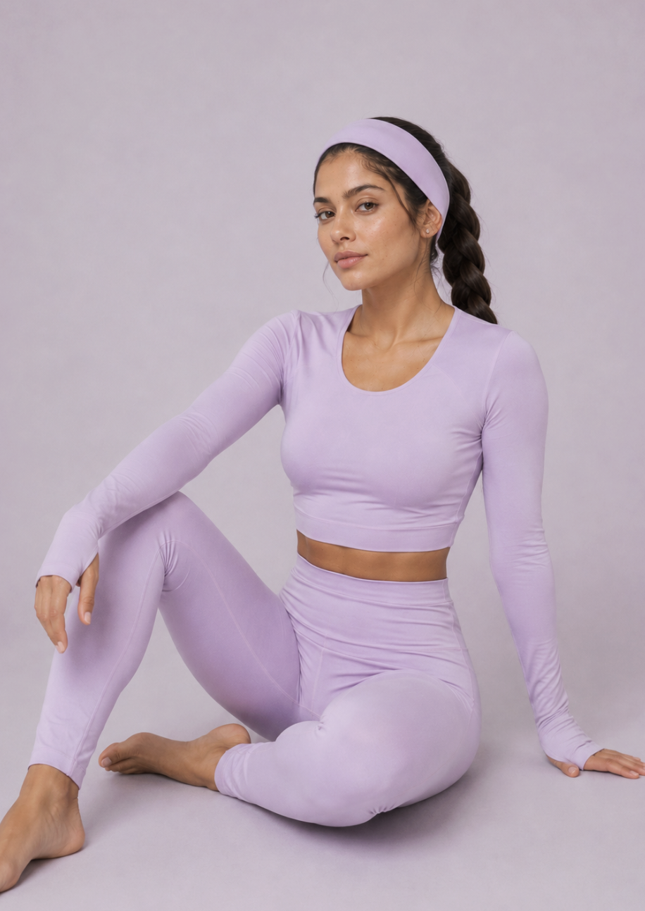 Wonderband non-slip headband in Lavender Haze