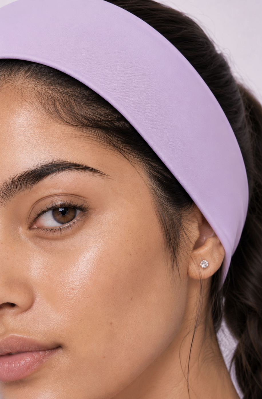 Wonderband non-slip headband in Lavender Haze